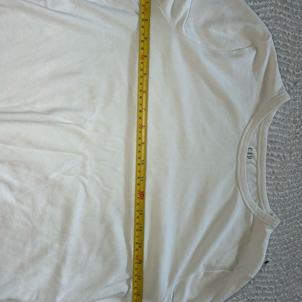 Long Sleeve T-shirt Bundle Grey White Gap Size XL White Grey Gray Cotton - Picture 15 of 15